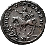 No. 1547. Probus, 276-282. Antoninianus, Siscia, third issue, 277. Probably unpublished. Nearly extremely fine / Very fine. Estimate: 1,000 euros.