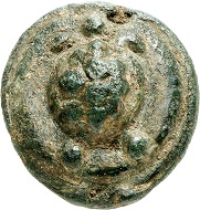 No. 2622: Roman Republic. Sextans, 265-242. Nearly extremely fine. From Eberhard Link collection. Estimate: 150 euros.