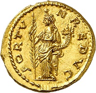 No. 2926: Septimius Severus, 193-211. Aureus, Emesa, 194. From Egon Beckenbauer collection, Kastner auction 10 (1976), No. 168. Extremely rare. FDC. Estimate: 35,000 euros.