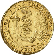 No. 7358: Hungary / Transylvania. Gabriel Bethlen, 1613-1629. 10 ducats 1616. Very rare. Nearly extremely fine. Estimate: 25,000 euros.