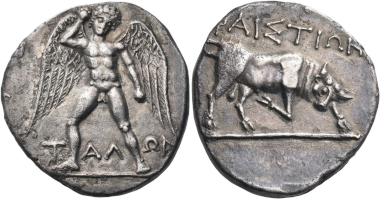 Lot 147: Crete. Phaistos. Stater, circa 320-300 BC. Extremely fine. Estimated: 60,000 CHF.