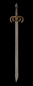 Elaborately decorated sword of Friedrich I, Duke of Württemberg, around 1594. Landesmuseum Württemberg, Stuttgart.