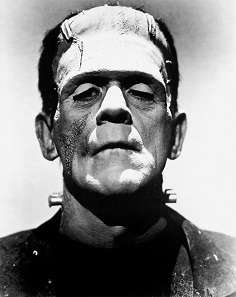 Arguably the most iconic portrayal of Frankenstein: Boris Karloff in the 1931 screen adaptation.