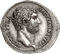 No. 44: Hadrian, 117-138. Cistophorus, after 128, Nicomedia. From Leu Auction 18 (1977), No. 330 (cover piece). An exceptional coin on a wide planchet struck from an excellent die. Extremely fine. Starting price: 125,000 CHF.