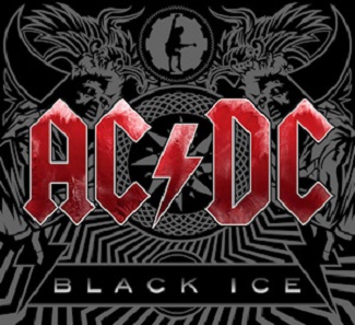 The silver coin truly is a perfect representation of the “Black Ice” album cover.