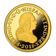 Spain / 50 euros / gold .999 / 3.375 g / 19 mm / Mintage: 2,500.
