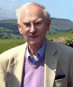 Michael Metcalf in retirement in the Yorkshire dales. We thank Nick Mayhew who kindly sent us the photo.