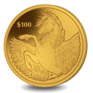 British Virgin Islands / 100 dollars / gold .9999 / 31.103 g / 32.70 mm.