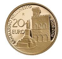 San Marino / 20 euros / gold .900 / 6.451 g / 21 mm / Design: Antonella Napolione (obverse) und Uliana Pernazza (reverse) / Mintage: 500.