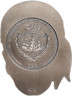 Palau / 25 dollars / silver .999 / 500 g / 80 x 60 mm / Mintage: 555.