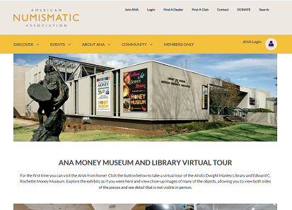The ANA Virtual Museum is easily accessible from any internet device.