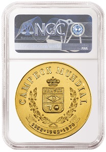 The medal was purchased in a private sale and recently submitted to NGC, which graded it NGC MS 66.