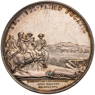 George Washington. Silver Medal. 1776. 68 mm.