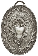 Silver Medal. 1780. 62 x42 mm.