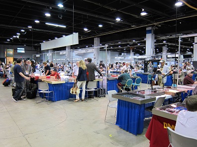 The ANA is the biggest coin convention in the USA and attracts the highest number of exhibitors. This is an impression of 2011. Photo: UK.