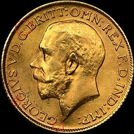 Counterfeit 1913 Great Britain Sovereign No. 2.