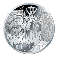 The commemorative silver coin will be issued at a face value of 100 euros and 10 euros.