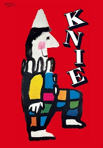 A promotional poster for Circus Knie, designed by Herbert Leupin. Photo: Swissmint.