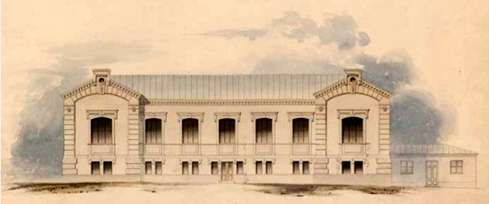 The original premises of the Mint of Finland located at Kanavakatu 4 in Central Helsinki. The building’s construction began in 1864 and remained the Mint's headquarters until 1988.