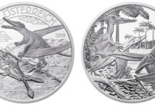 Austrian Mint issues second coin in its series featuring Prehistoric Life