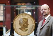 The world’s largest gold coin was auctioned at the Dorotheum