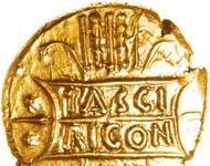 Did a British king pay gold to Augustus?