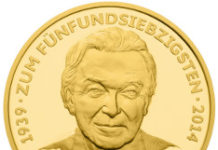 Karel Gott to shine in gold