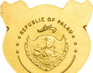 A Lucky Pig made of pure gold