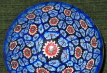 New creation of CIT: Murrine Millefiori Glass Art