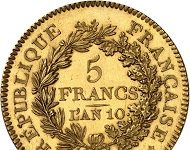 Union et Force: A coin of the French Republic, minted under Napoleon