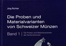 Patterns and material varieties of Swiss coins