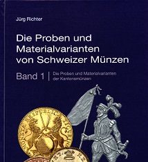 Patterns and material varieties of Swiss coins