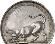 Napoleon tames the Saxon Steed