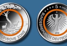 German collector coin “Subtropical climate zone”