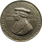 Hieronymus Magdeburger, Medaille mit dem Bildnis Martin Luthers,