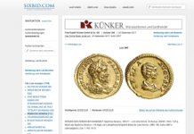 World Premiere: the Active-Pedigree-Links – A cooperation of Sixbid and Ex-Numis
