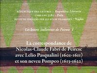 The letters of Nicolas-Claude Fabri de Peiresc to the Pasqualini