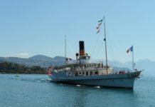 Switzerland commemorates historic steamboat “La Suisse”