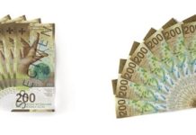 Switzerland’s New 200 Franc banknote released
