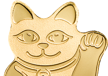 Maneki Neko – Special Shapes Gold