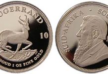 2010 – Krugerrand minted in Berlin
