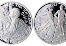 Czech Mint issues silver medal on athletes couple Zátopek