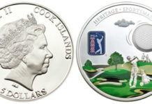 The Official PGA TOUR ‘Golf Ball’ Silver Coin