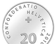 Swiss commemorative coin for Henry Dunant