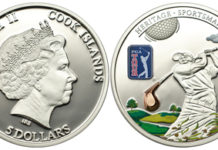 The second official coin of the PGA Tour