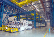 Schuler triples production area in Chinese Dalian