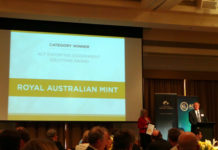 Royal Australian Mint’s Export Solutions recognised as best in Government