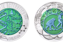 Austrian Mint’s 2014 Niobium Coin “Evolution”