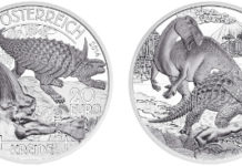 Third Coin in Austrian Mint’s Prehistoric Life Series