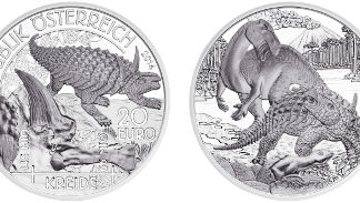 Third Coin in Austrian Mint’s Prehistoric Life Series